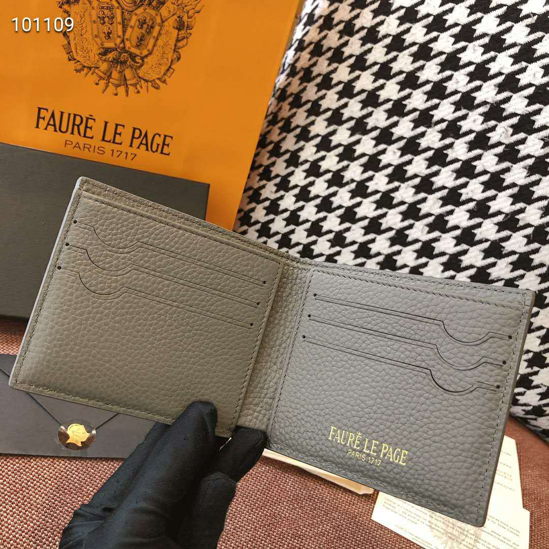 Sell Faure le Page 6CC Bifold Wallet - Brown